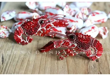 Запонки «Раки» (Ирена Гаша)