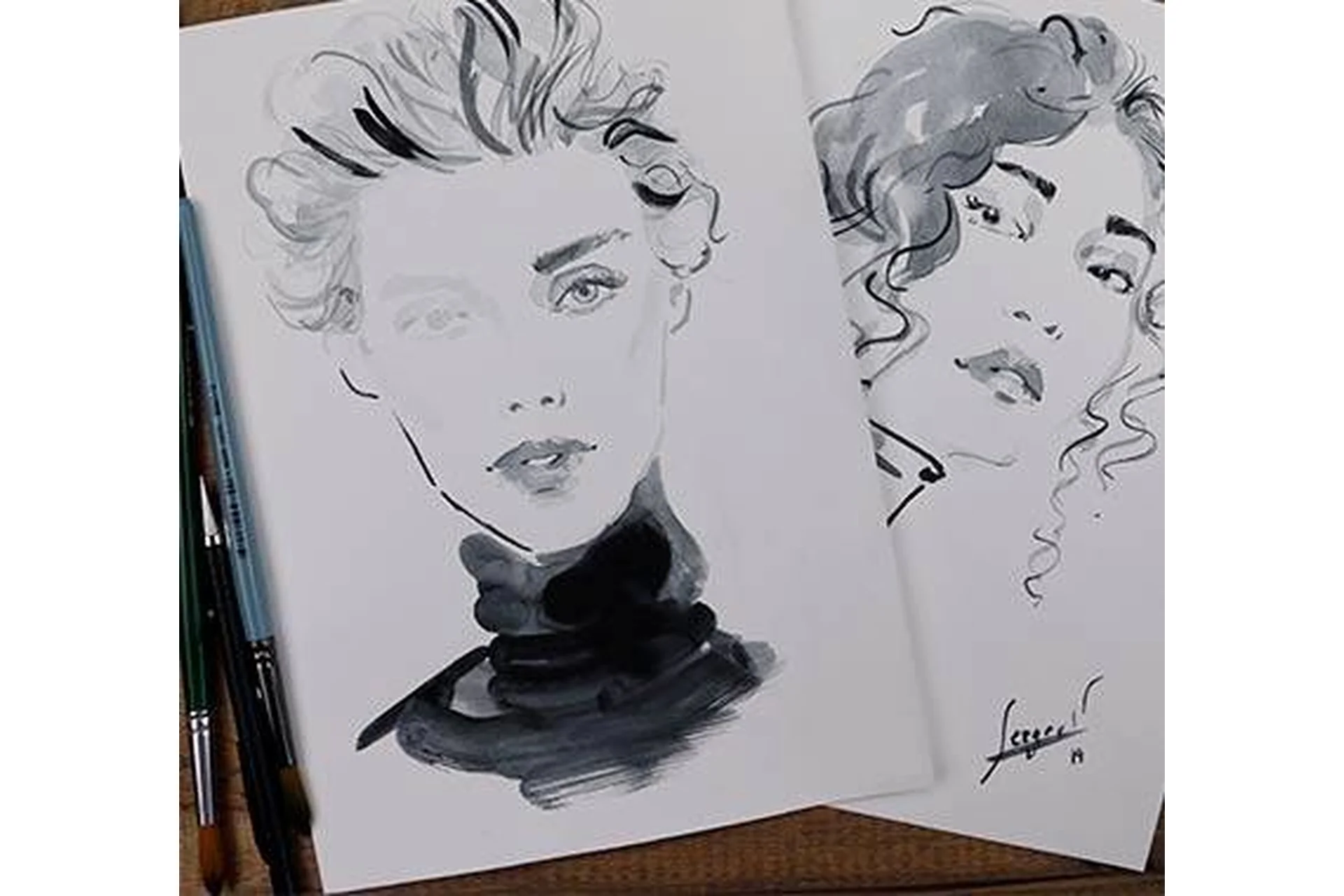 [Art-School PaLe'tt] Стилизованный Fashion-портрет для начинающих (Максим Сергеев), фото 1 из 1.