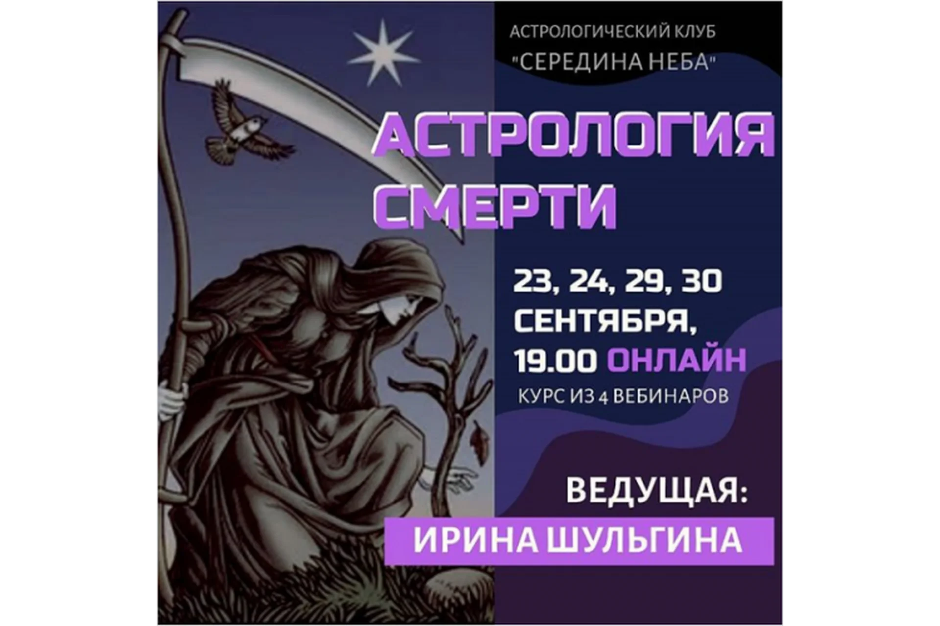 Астрология смерти (Ирина Шульгина), фото 1 из 1.