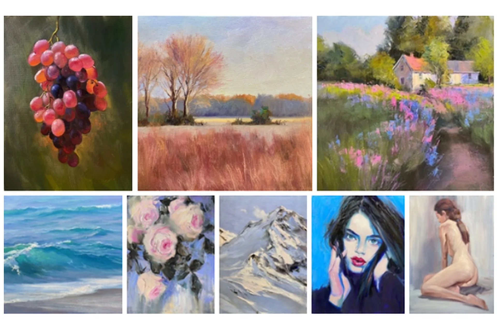 [Школа импрессионизма] Первые 10 шагов в масляную живопись (Игорь Сахаров), фото 1 из 1.