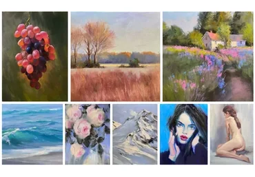 [Школа импрессионизма] Первые 10 шагов в масляную живопись (Игорь Сахаров)