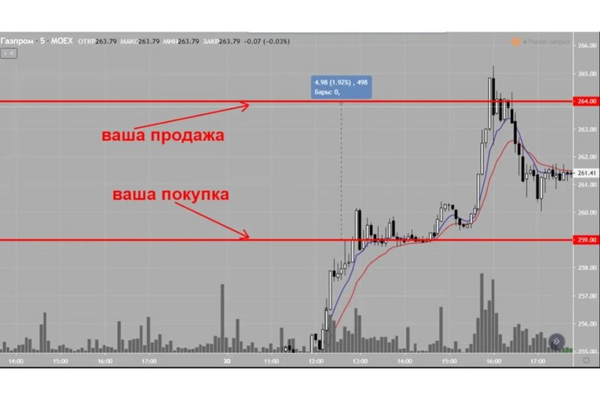 Торговля крупных игроков или трейдинг без убытка (Сергей Быков), фото 1 из 1.