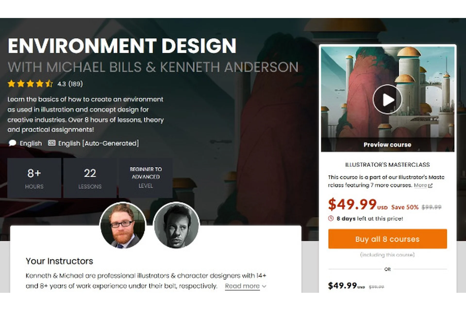 [21-draw] Дизайн окружающей среды. Environment Design (Michael Bills, Kenneth Anderson), фото 1 из 1.