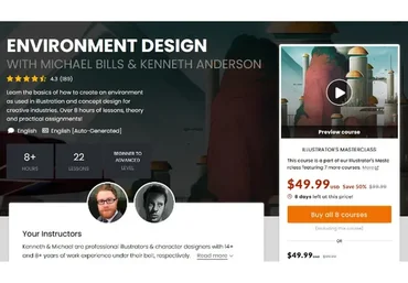 [21-draw] Дизайн окружающей среды. Environment Design (Michael Bills, Kenneth Anderson)