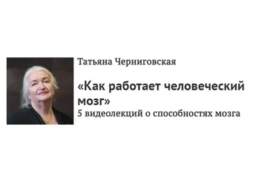 [Прямая речь] Как работает человеческий мозг (Татьяна Черниговская)
