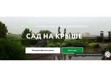 [Школа Ландшафтного Дизайна]  Сад на крыше. Тариф Стандарт (Оксана Хлебородова)