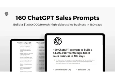 1662 ChatGPT prompts to build high-ticket sales / 1662 запроса ChatGPT для продаж (iNotion)