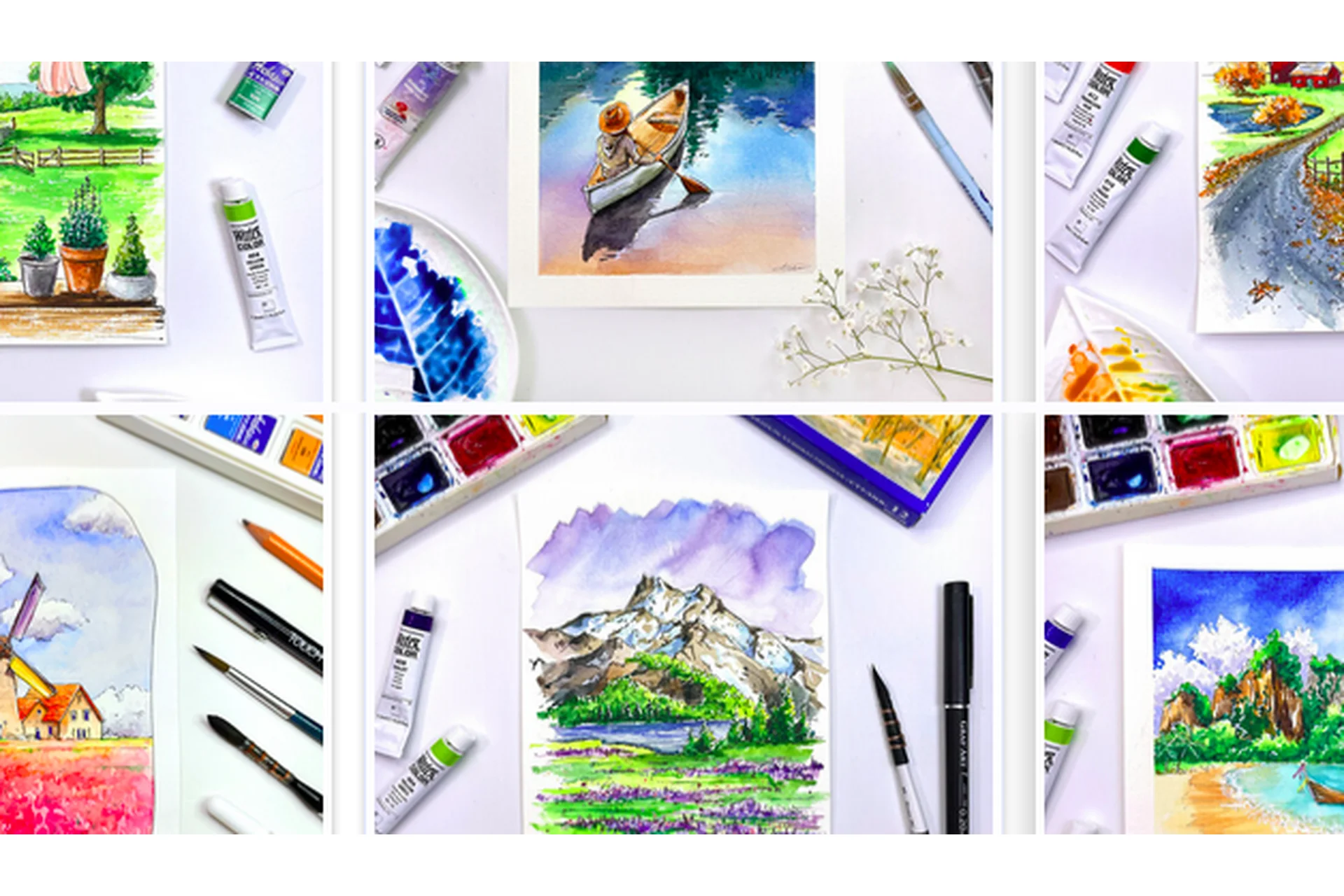 [ВсемАрт] Пейзажи (Анна Белоусова), фото 1 из 1.