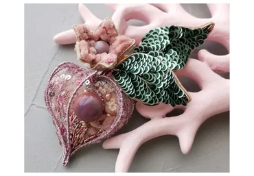 [peyakh-school] Брошь 3d Королевский Физалис (Ангелина Пеях)