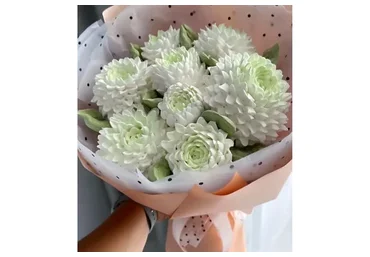 [buket_zefira_rnd] Хризантемы из зефира (Анна Иванова)