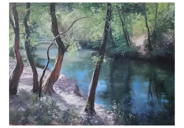 [Школа импрессионизма] Солнечный лес (Игорь Сахаров)