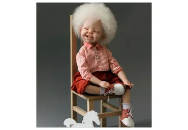 Авторская подвижная кукла (Ольга Кижаева)