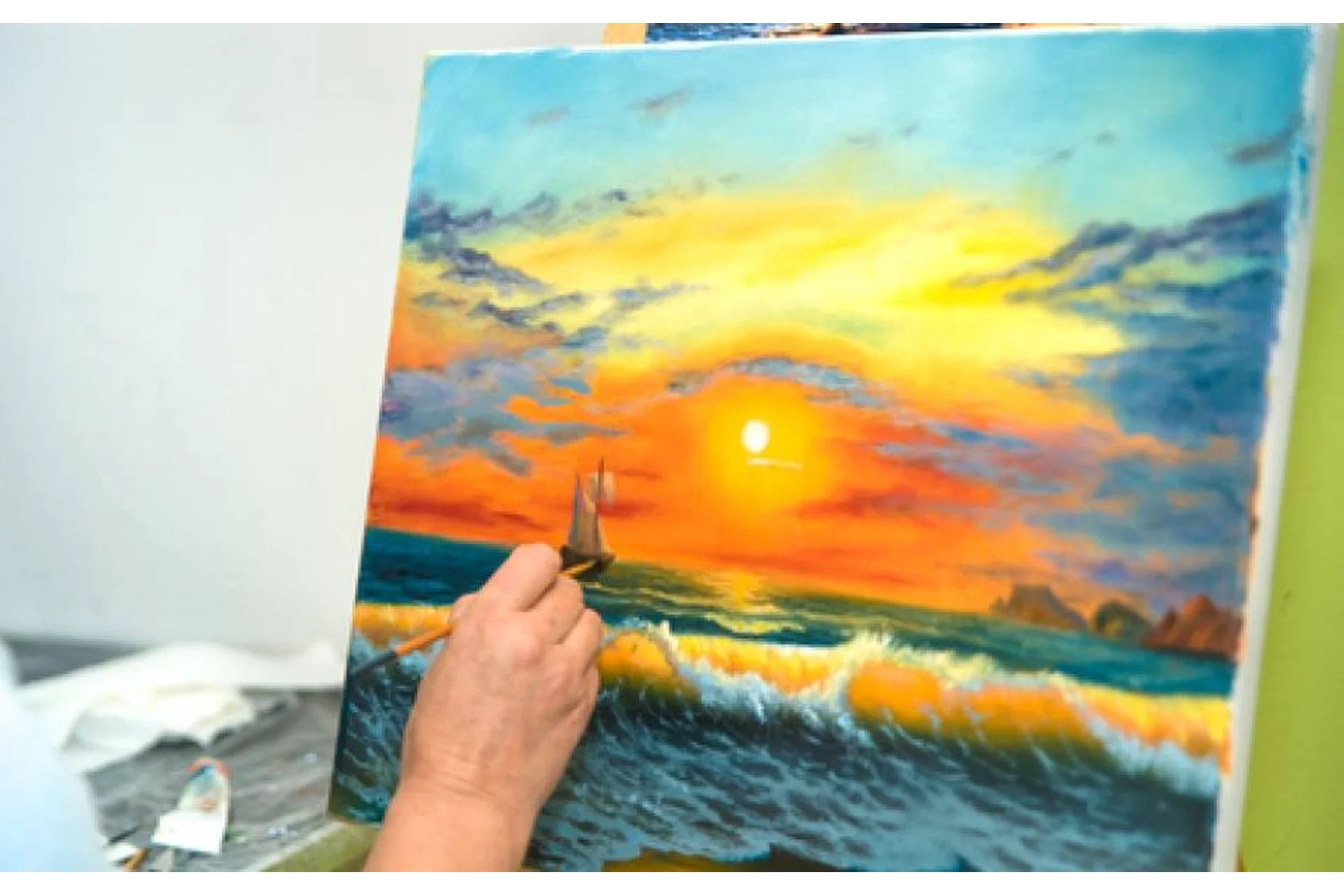 [ZartSchool] Видеокурс «Морской пейзаж» (Татьяна Зубова), фото 1 из 1.