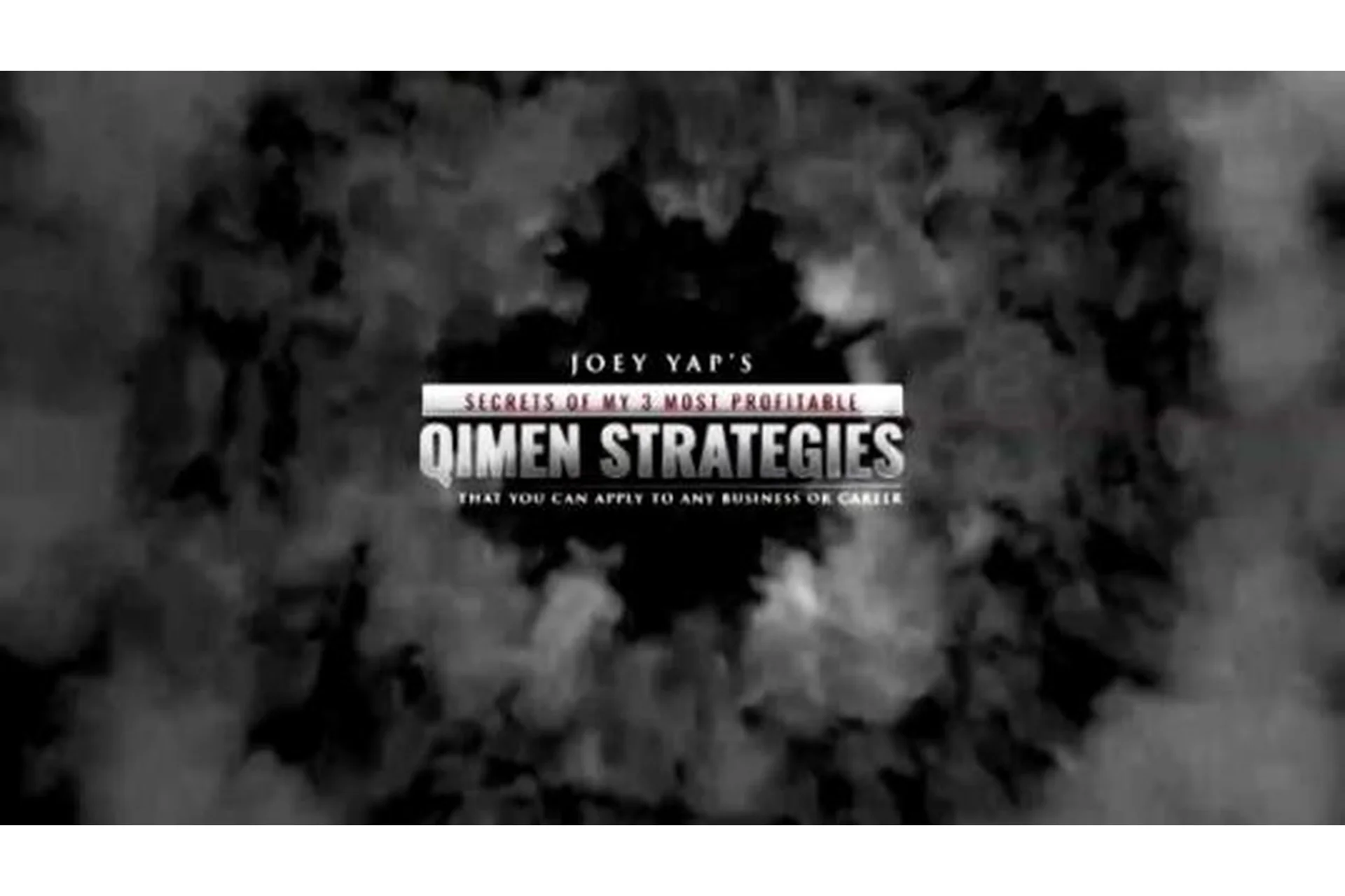 Секреты стратегий Ци мэнь (Joey Yap), фото 1 из 1.