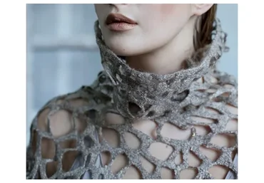 [Школа Войлока Онлайн] Декоративные сетки на примере платья и свитера (Алена Селезнева)