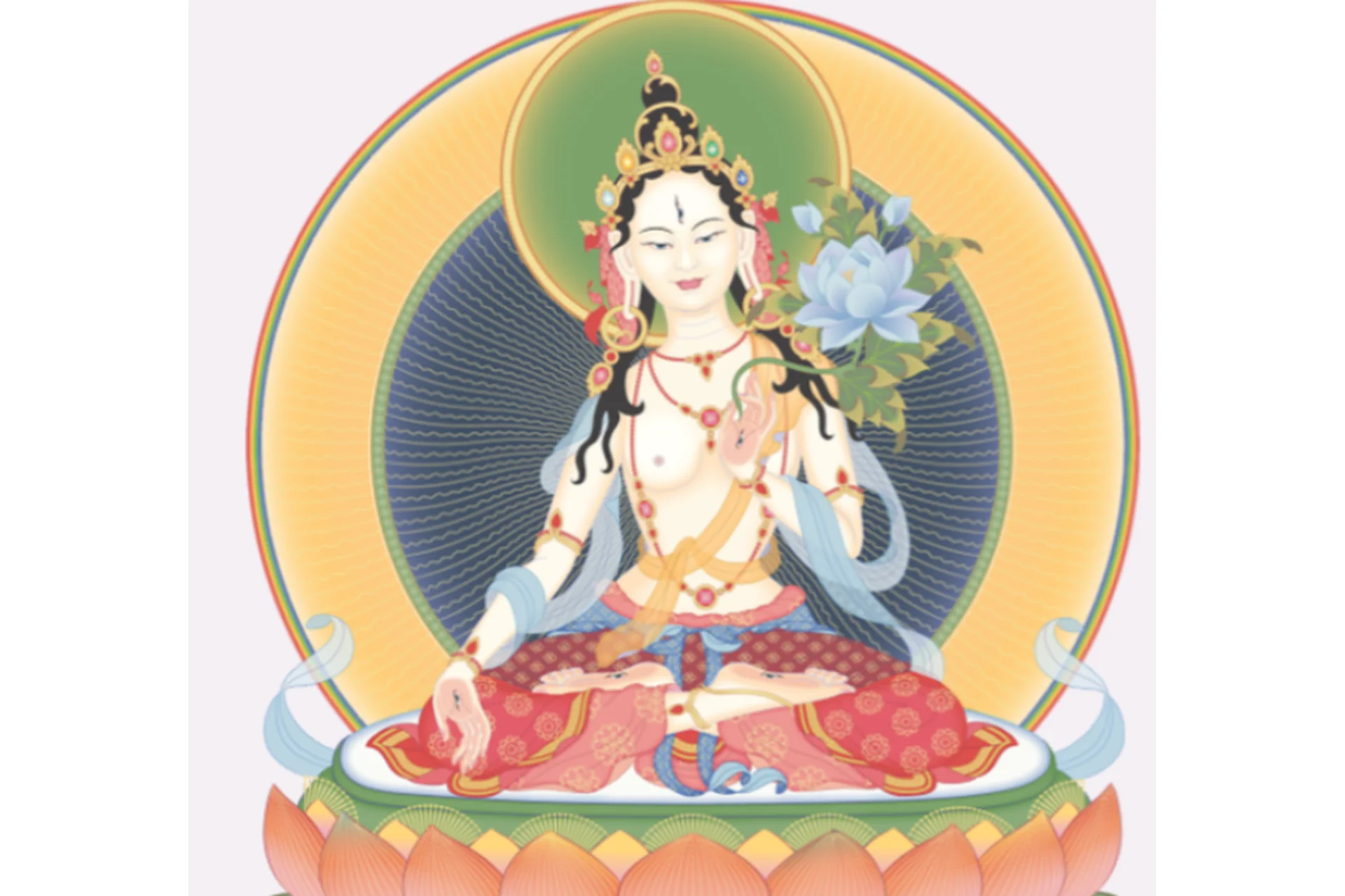 Медитация с Белой Тарой (Екатерина Самойлова), фото 1 из 1.