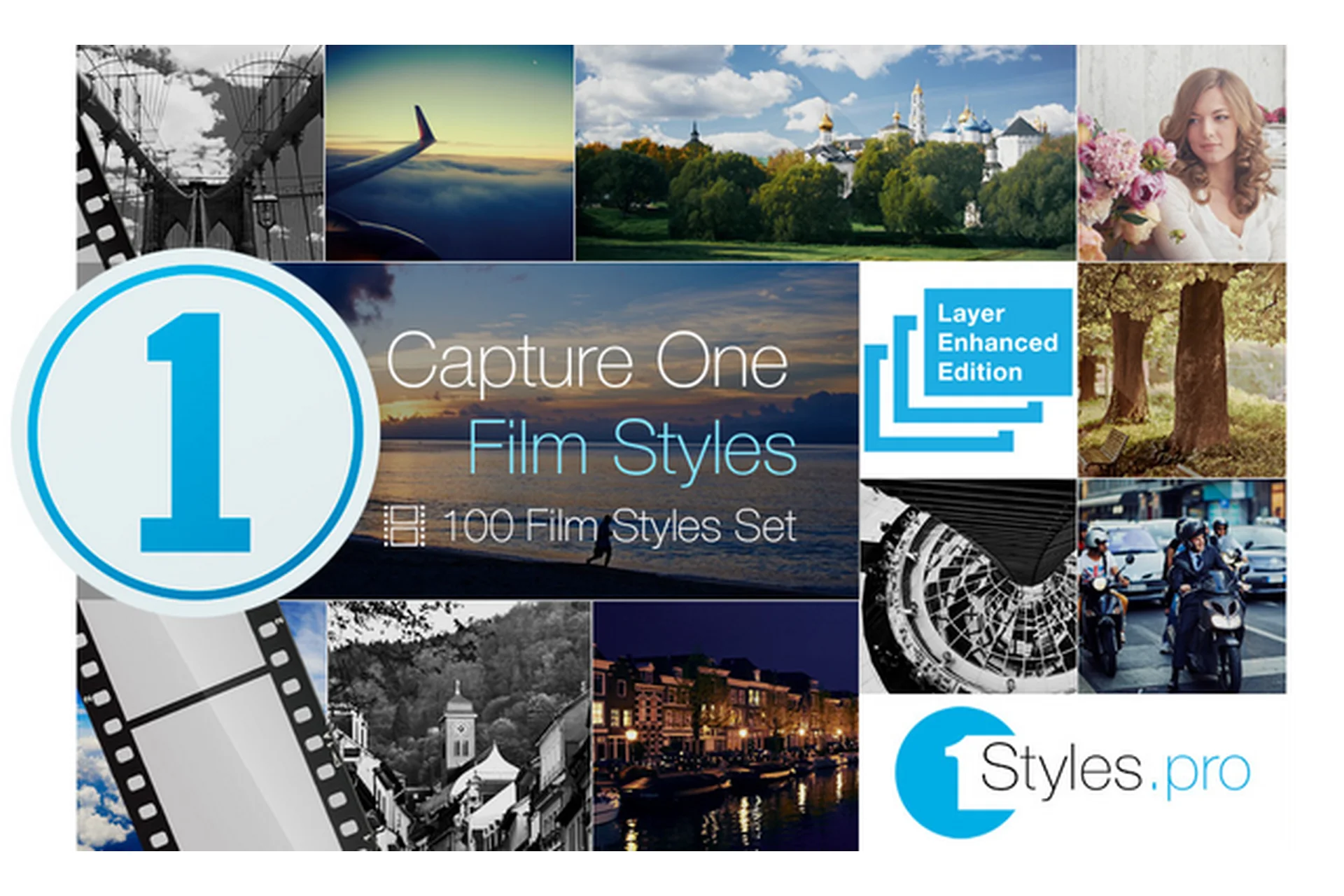 [1styles.pro] Пленочные пресеты для Capture One. Original Film Styles Set, 100шт, фото 1 из 1.