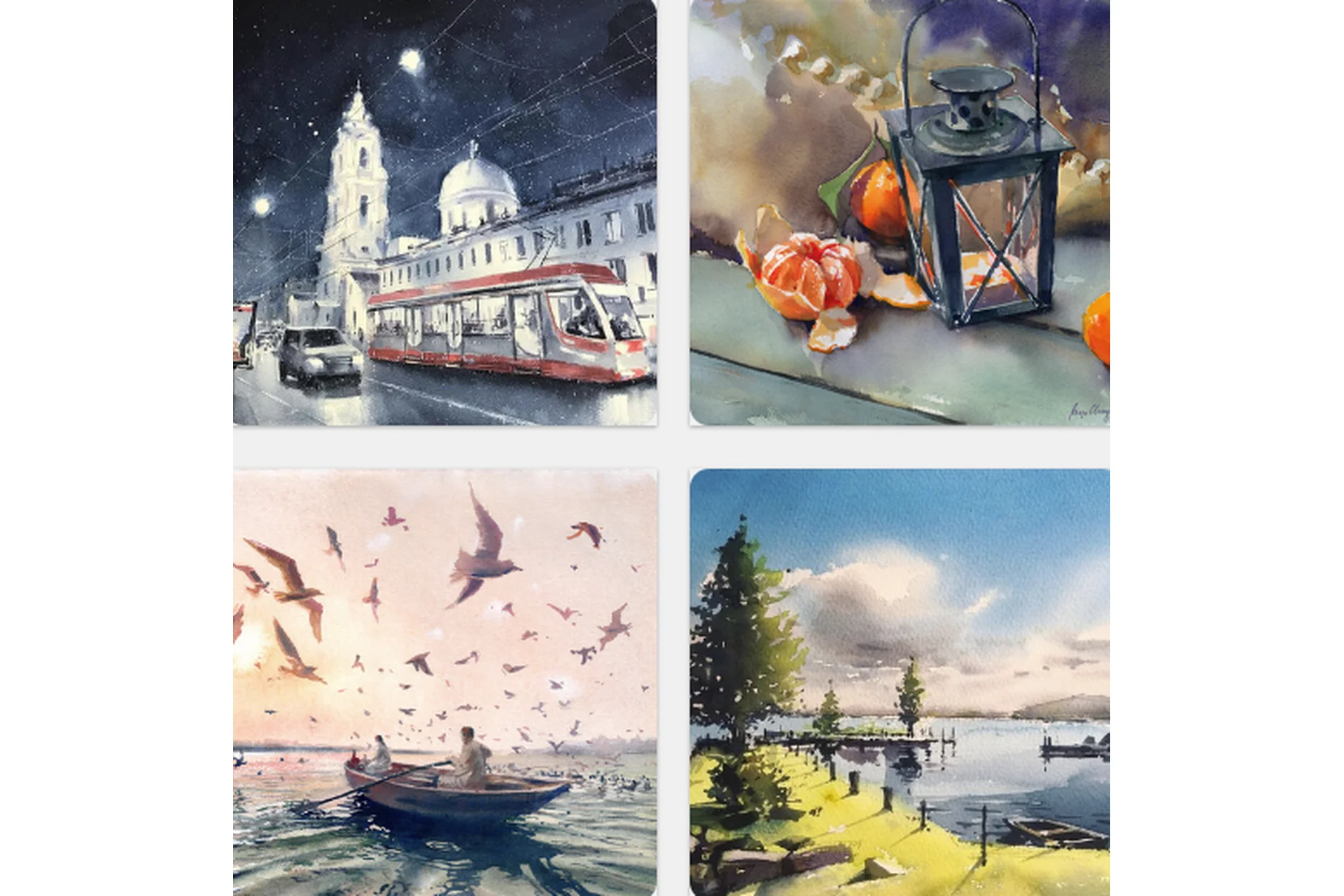 [kalachevaschool] Рассвет акрила. Тариф Стандарт (Анна Чайникова), фото 1 из 1.