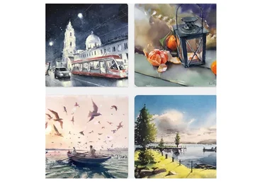 [kalachevaschool] Рассвет акрила. Тариф Стандарт (Анна Чайникова)