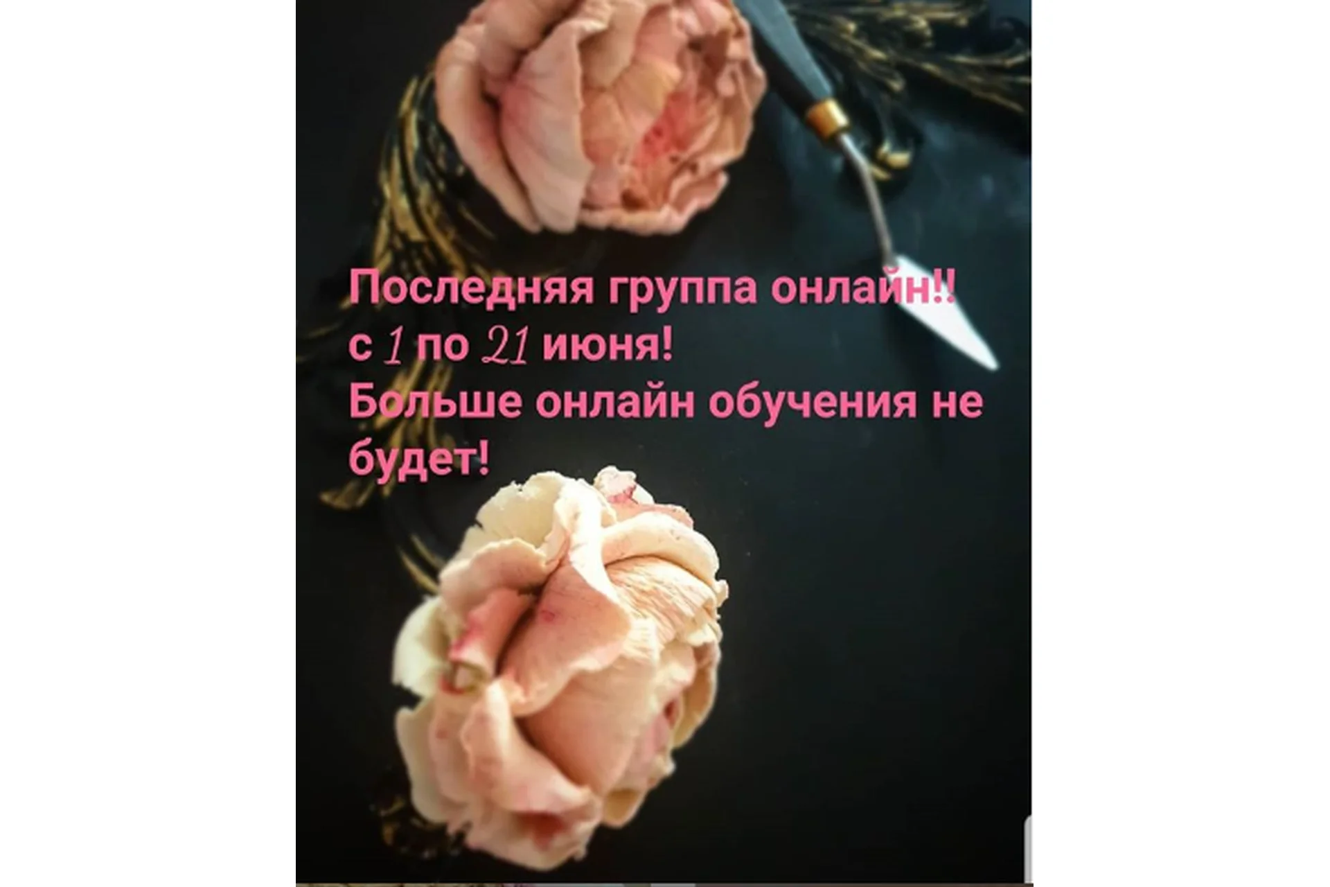 МК по скульптурной живописи на тортах (Елена Гринева), фото 1 из 1.