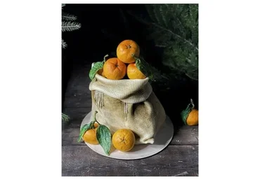 [Gnut Cake School] Торт Мешок с Мандаринами (Елена Гнут, Екатерина Герасимова)