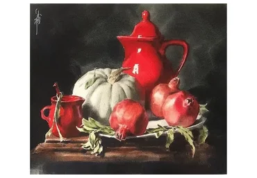 [Enterclass] Красный натюрморт (Анна Иванова)