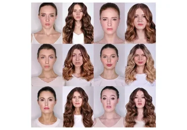 Формы лиц. Правильное распределение точек объёма в укладках и прическах (Екатерина Снагустенко)