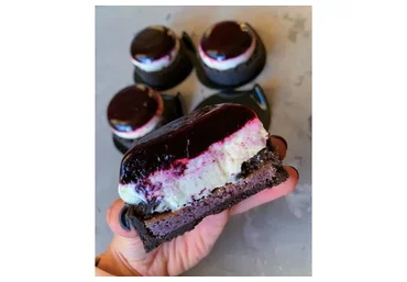 Тарталетки «Черничный чизкейк» и «Вишневый чизкейк» (veryirresistible18)