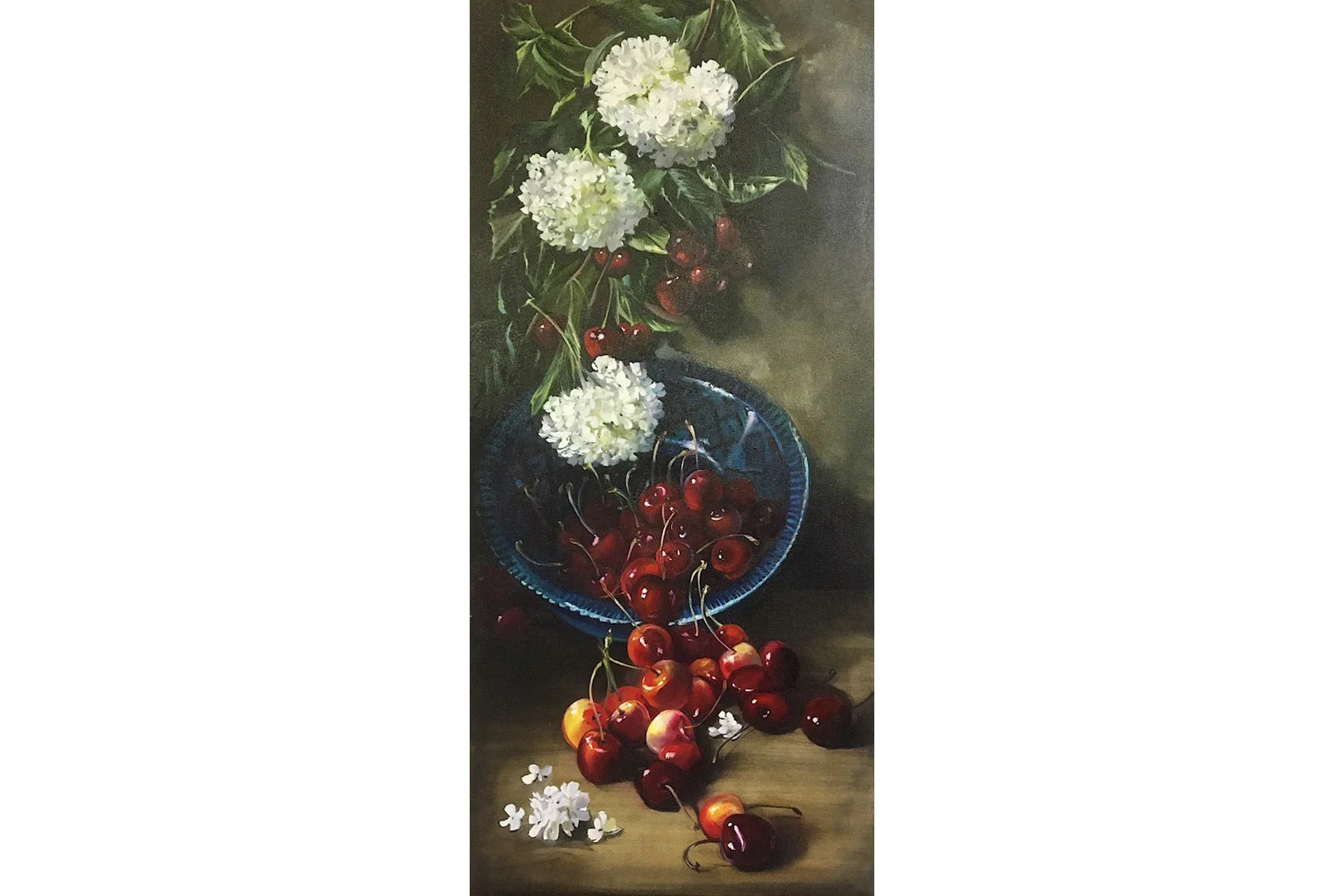 Натюрморт с вишней (Ольга Базанова), фото 1 из 1.