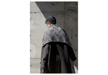 [Вяжи.ру] Двухцветный палантин Anadolu