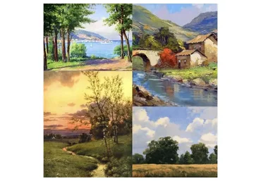 [Zartschool] Онлайн марафон по живописи 2019. Записи. Комплект из 4 МК. ( Татьяна Зубова)