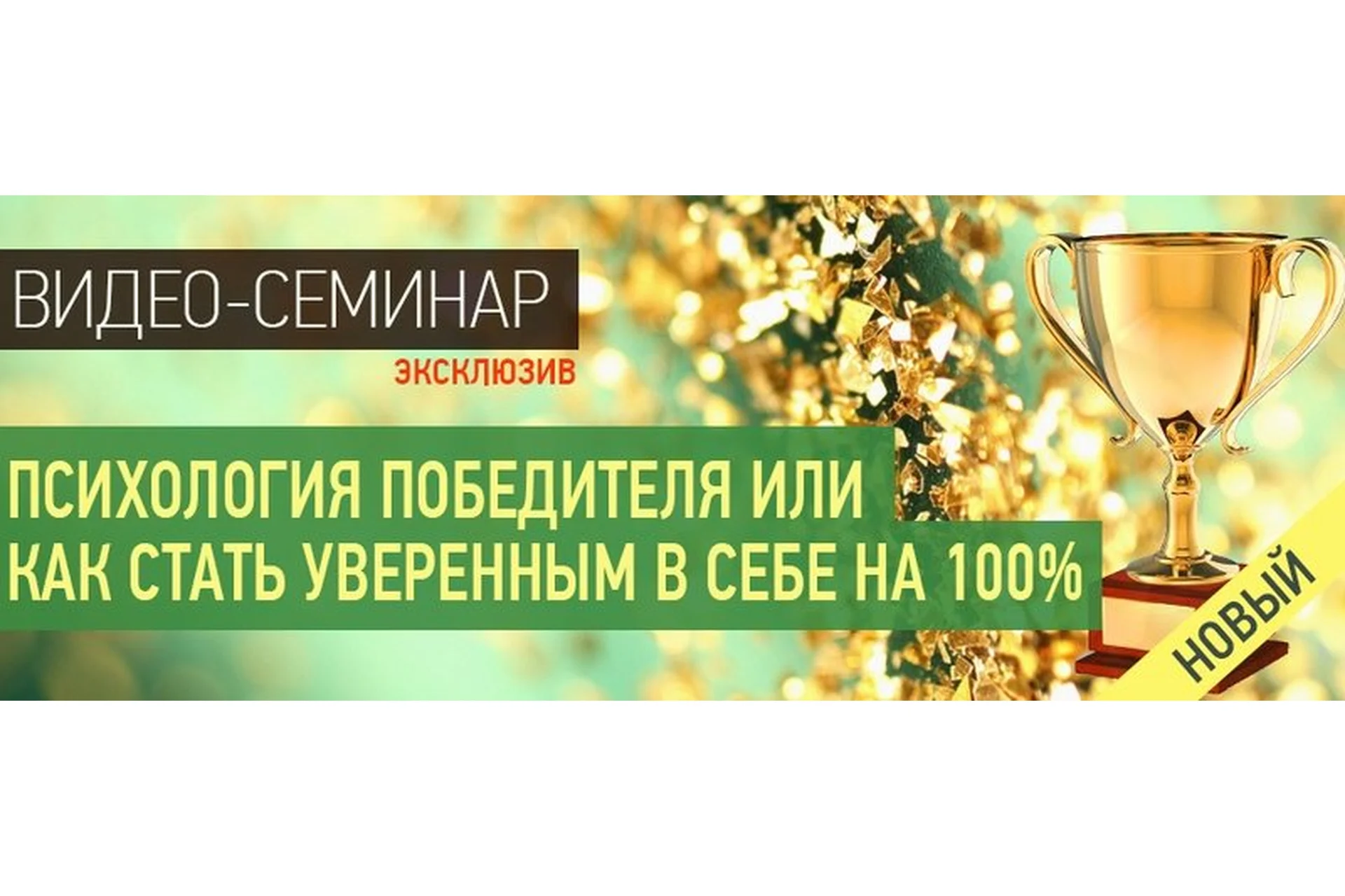 Психология победителя или как стать уверенным в себе на 100% (Наталья Правдина), фото 1 из 1.