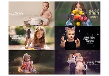 Обработка детской фотографии и материнства 26 Видеоурока - Vol.2, 2019 (Meg Bitton)