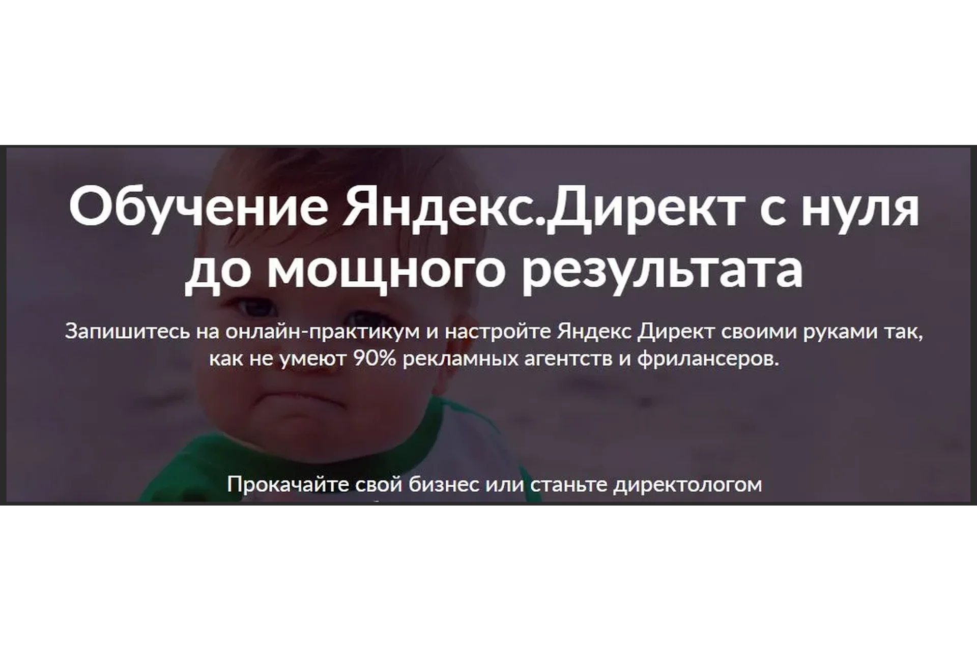 Обучение Яндекс.Директ с нуля до мощного результата (Александр Дьяченко), фото 1 из 1.