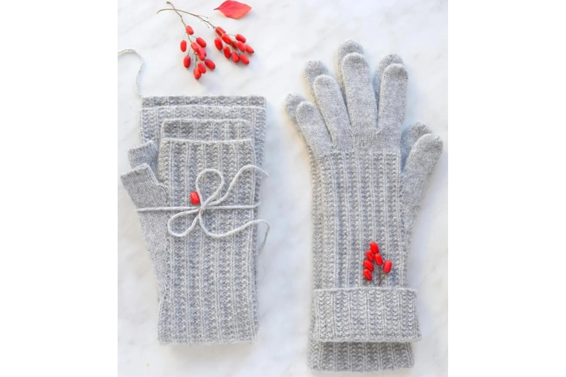 [woolen_knit] Аксессуары. Варежки и перчатки (Марина Гладких), фото 1 из 1.