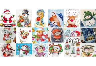 [family_desserts] Большой новогодний курс. МК по росписи пряника (Евгения Локтева)