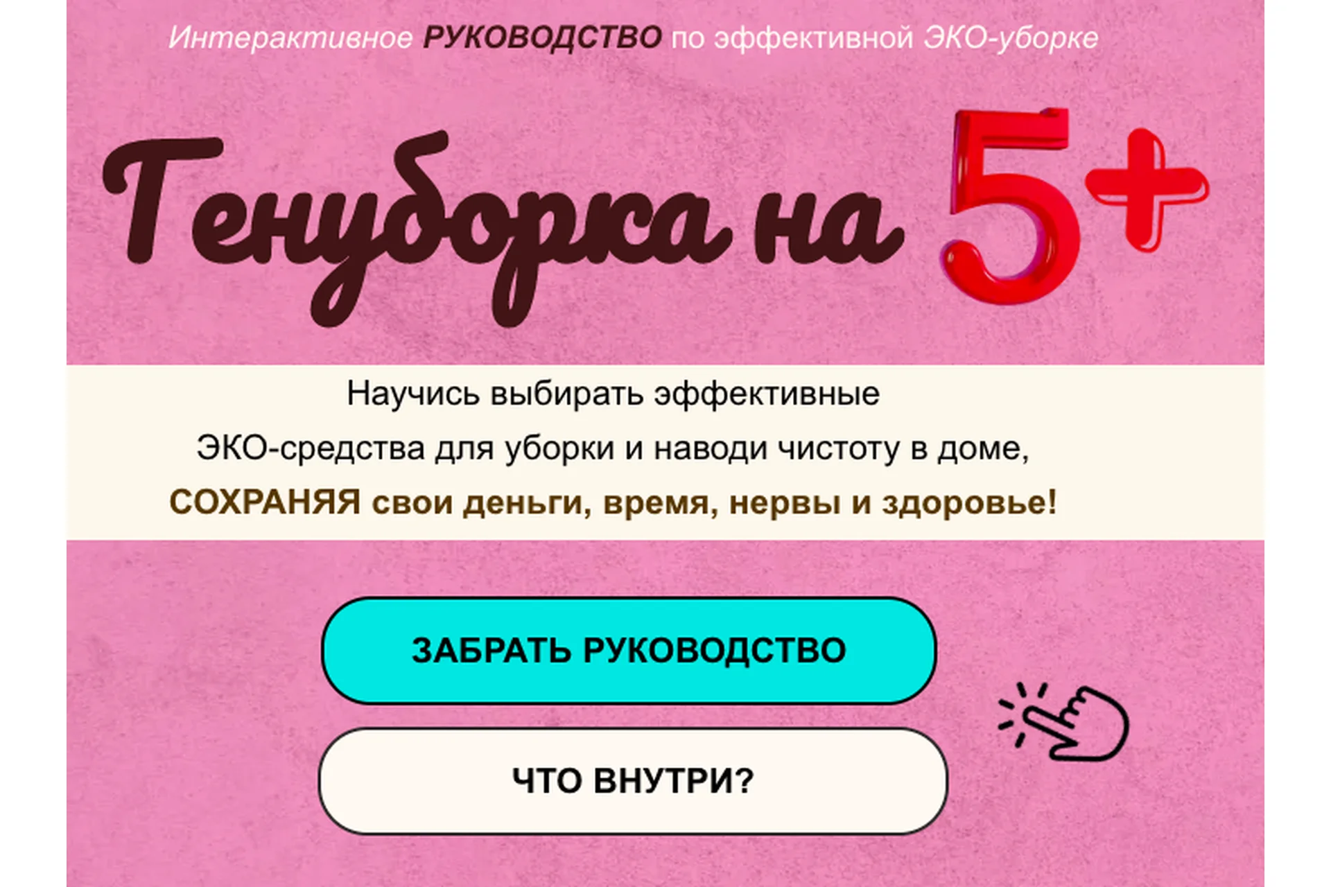 ГенУборка на Пятерку. Интерактивное руководство (Эльмира Исмагилова), фото 1 из 1.