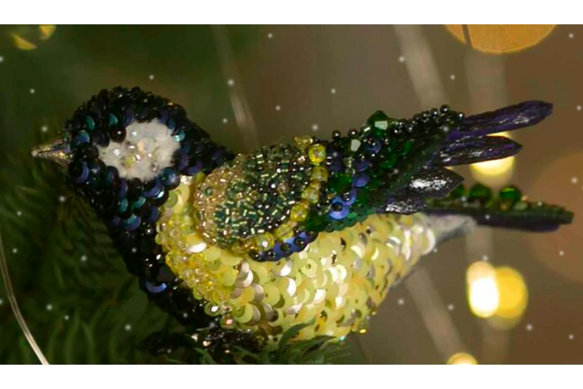 Елочные игрушки «Объемные птички». Тариф Полный. Видео курс по трем птичкам (Анастасия Демидова), фото 1 из 1.