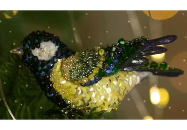 Елочные игрушки «Объемные птички». Тариф Полный. Видео курс по трем птичкам (Анастасия Демидова)