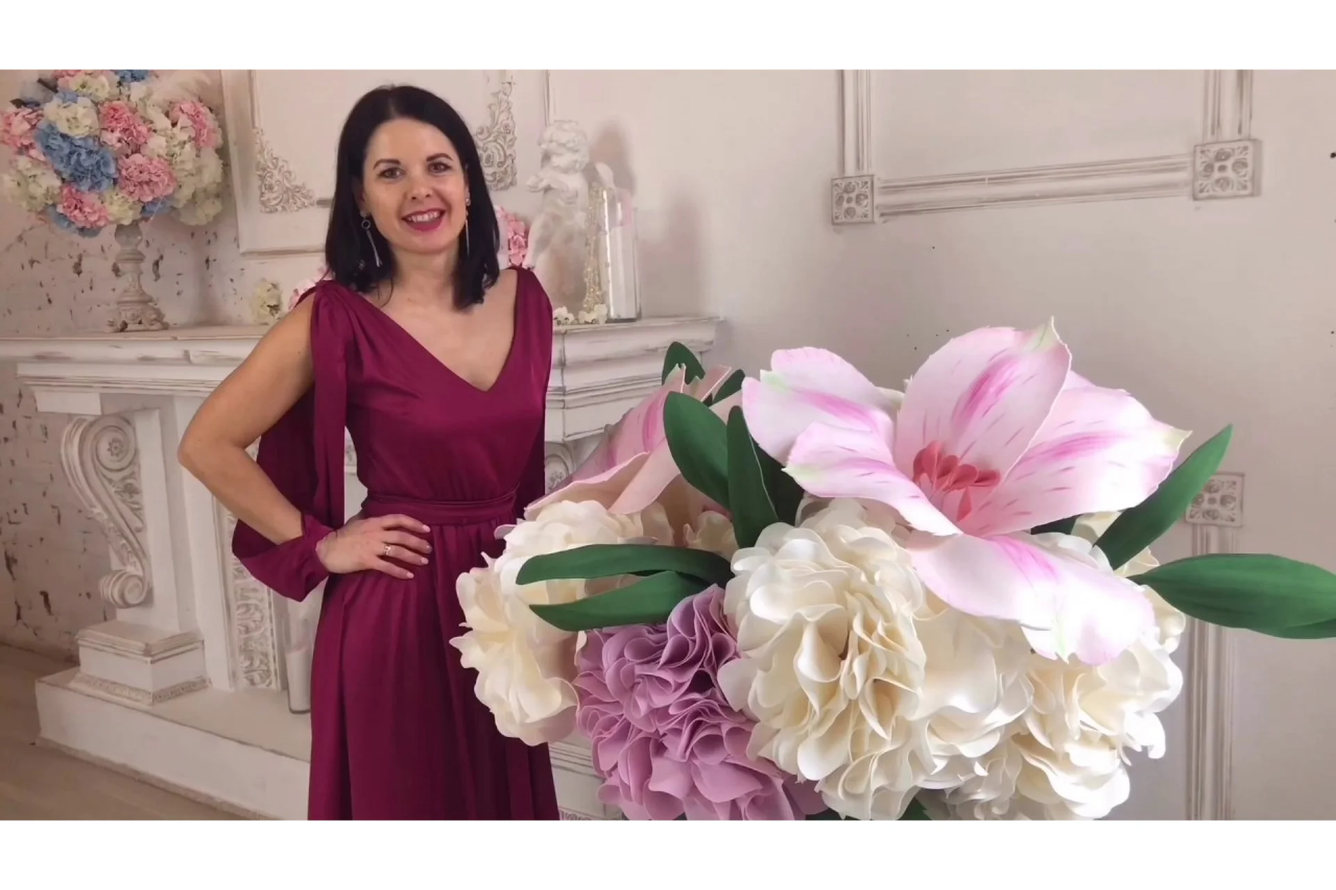 Гигантская шляпная коробка и Весенний букет (Ольга Ольнева), фото 1 из 1.