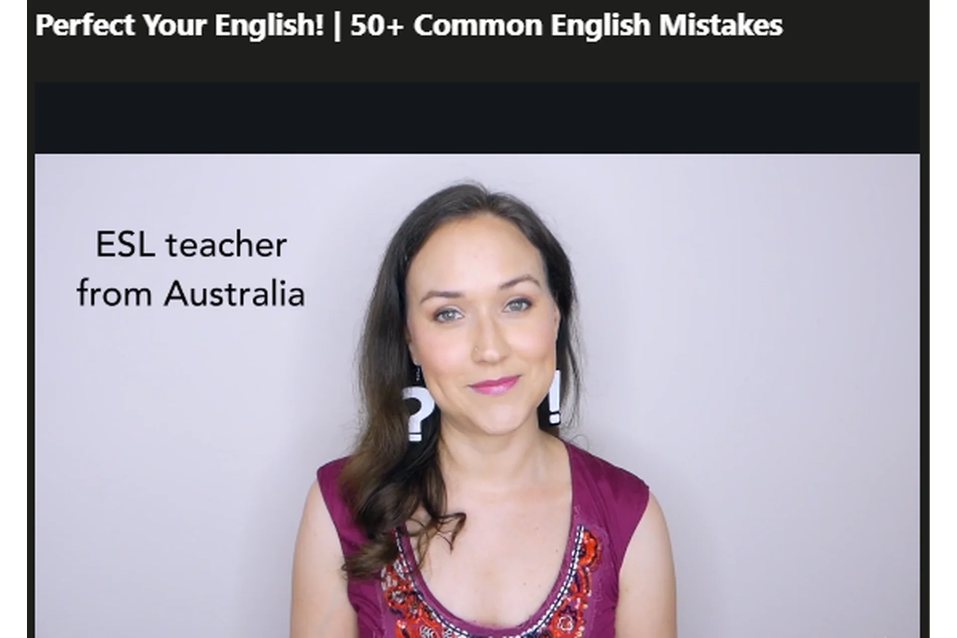 [Udemy] Perfect Your English! 50+ Common English Mistakes, фото 1 из 1.