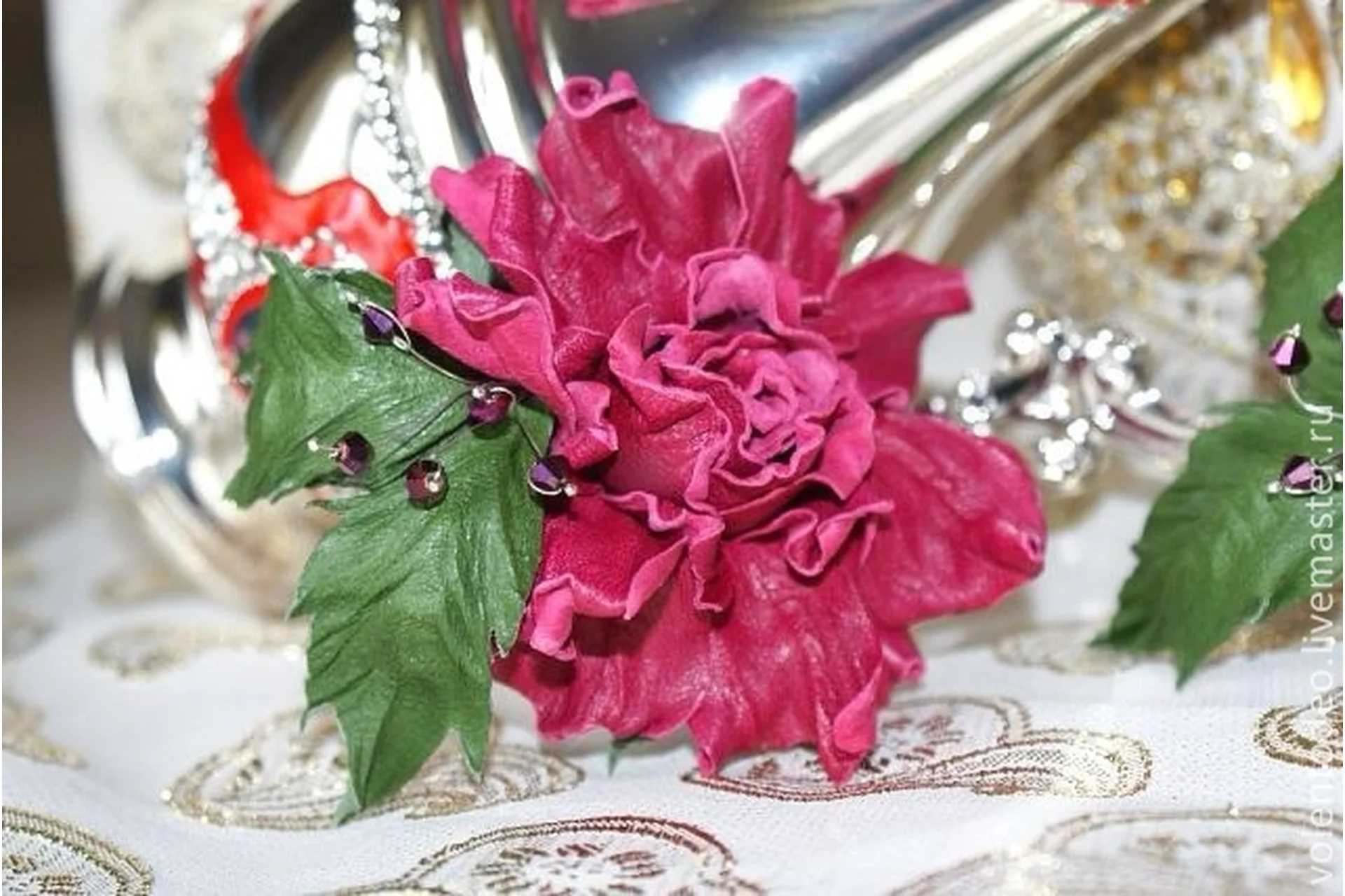 Роза с бутоном (Инна Шкуропат), фото 1 из 1.