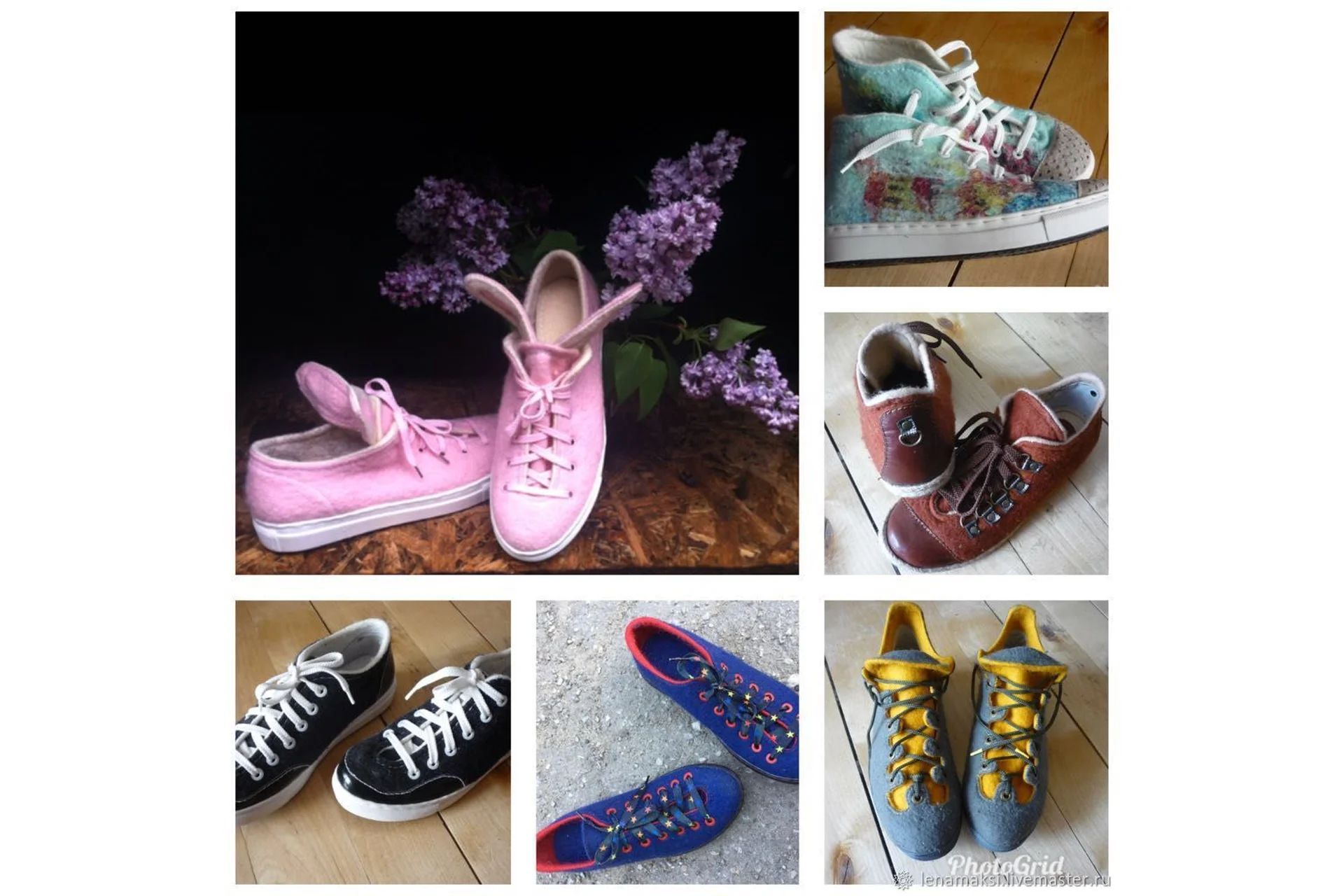 Изготовление валяных кед с выворотным швом (Елена Максимова), фото 1 из 1.