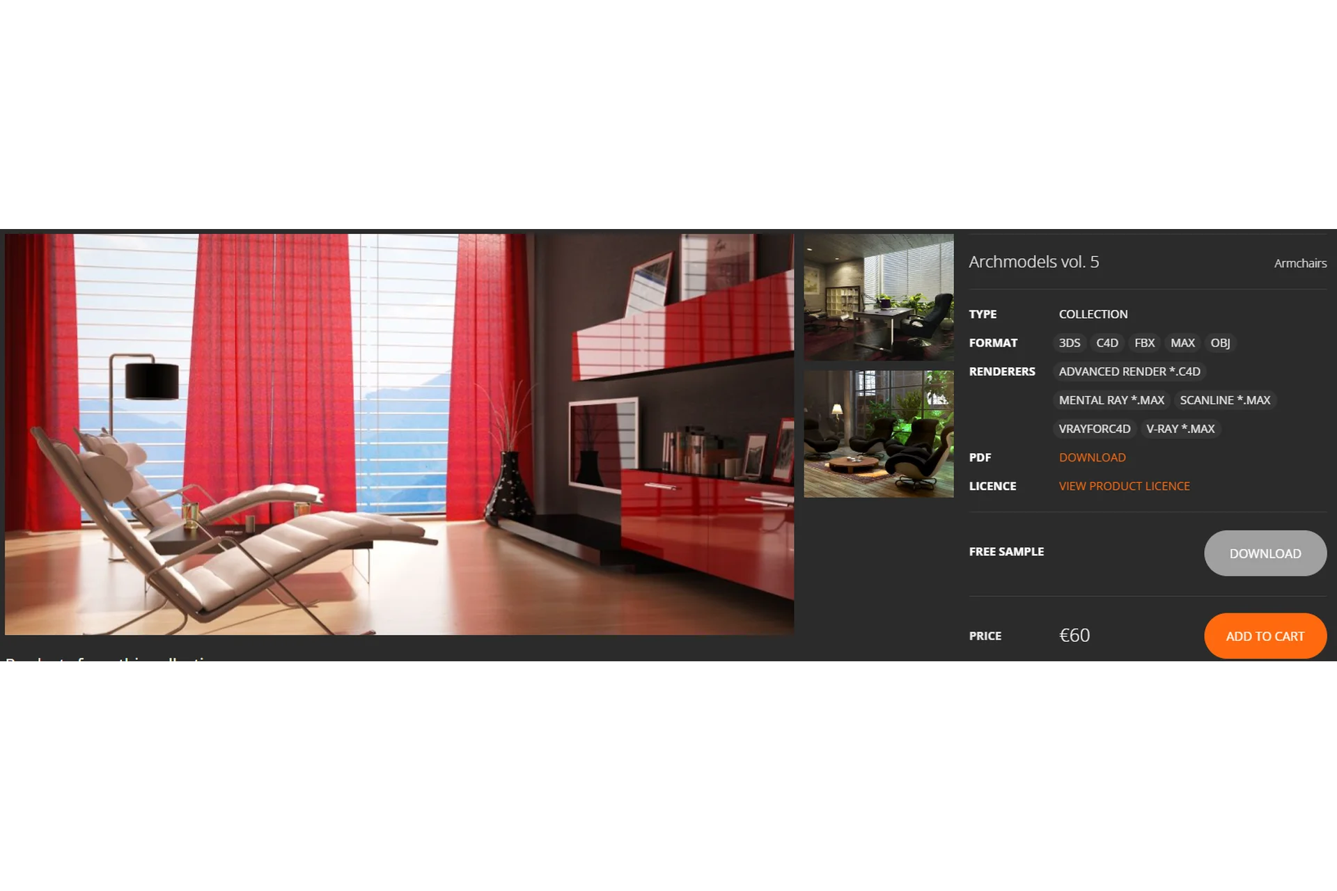 [Evermotion] Archmodels vol.5, фото 1 из 1.