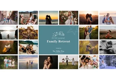 [The Milky Way] Детская и семейная фотография. Family Retreat, 2019