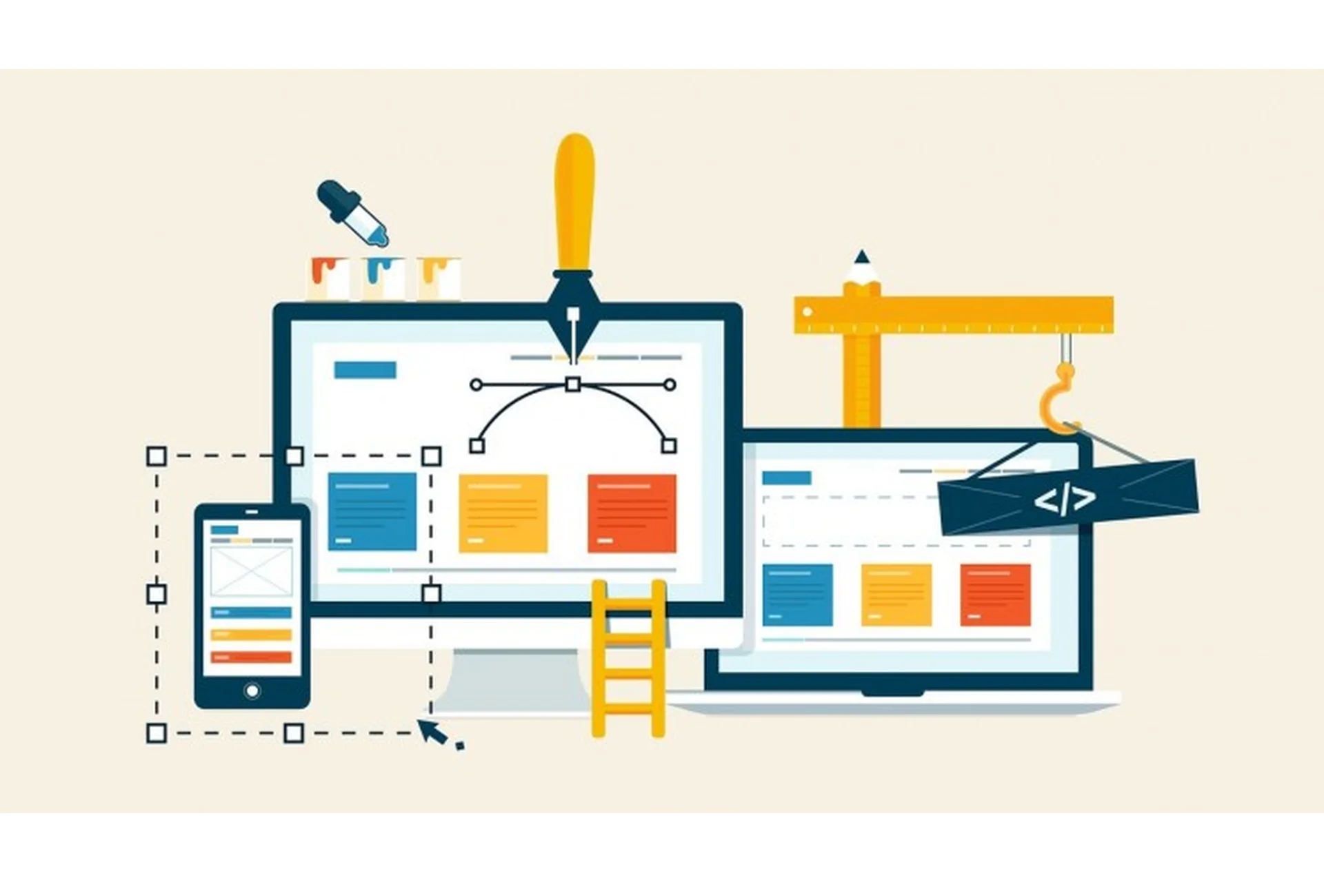 Создание веб-сайта с нуля с помощью HTML & CSS, 2016 (Бред Гусэй), фото 1 из 1.