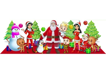 Большой комплект графики на новогоднюю тему