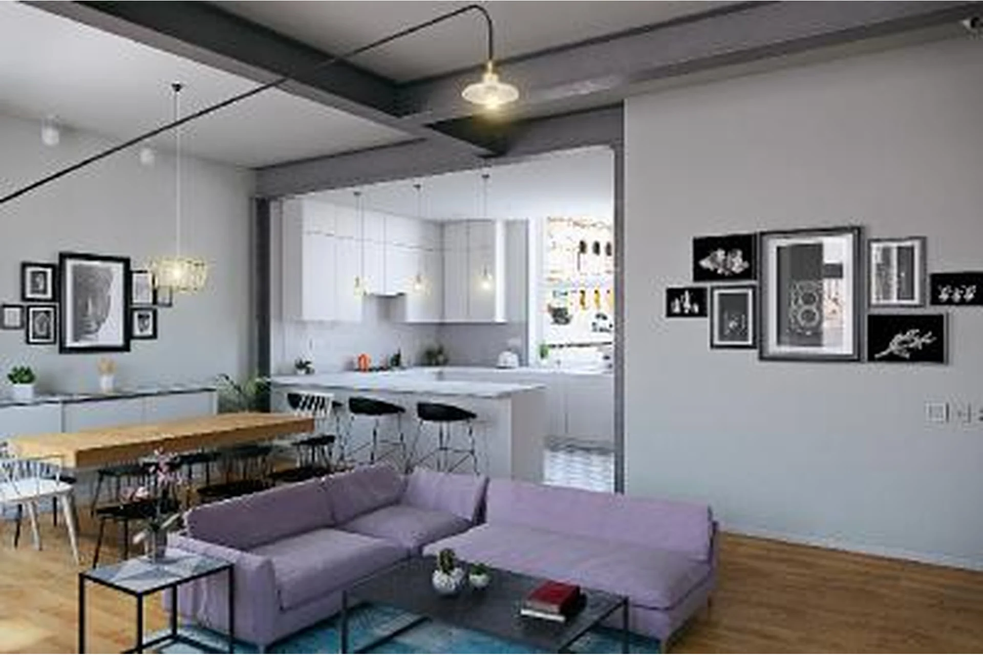 Интерьерная визуализация (Дмитрий Федотов), фото 1 из 1.