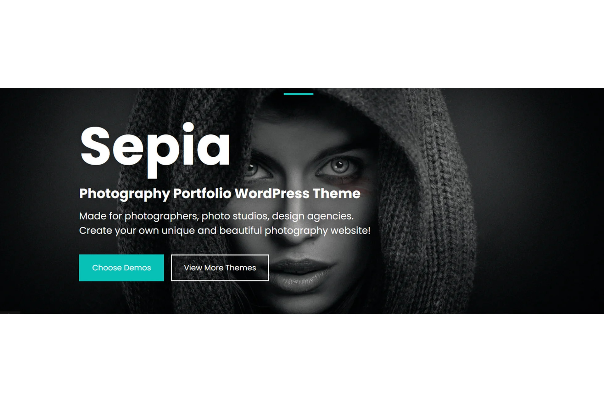 [themeforest] Sepia - Photography Portfolio WordPress Theme, фото 1 из 1.