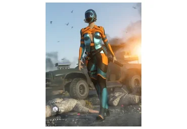[Daz3D] The Guardian Outfit for Genesis 3 Females (Arien)